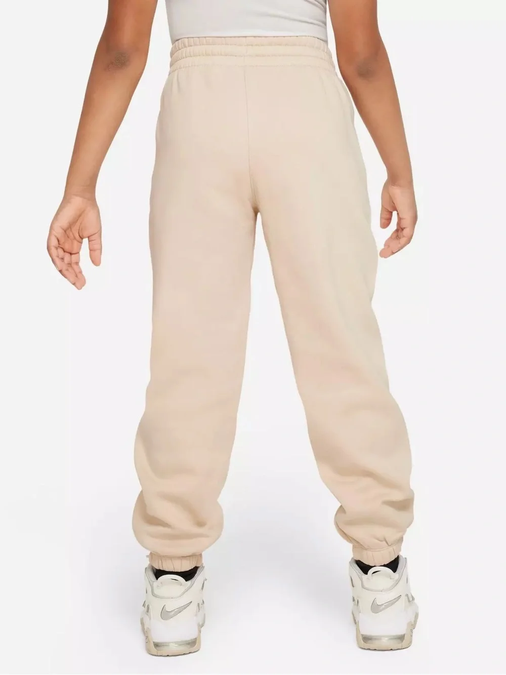 NWT Nike Kids Beige Fleece Joggers